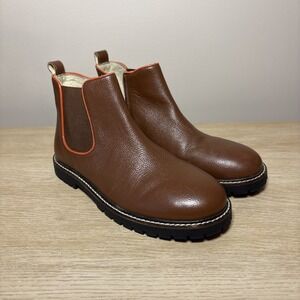 Mini Boden Brown Chelsea Boots Size EU 35, US 3‎ Kids